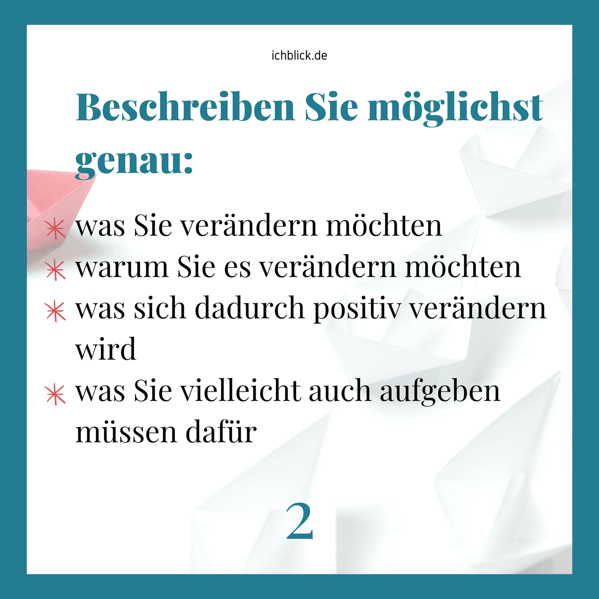 Beschreiben Sie möglichst genau